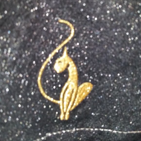 Vintage Baby Phat sparkly dark denim jacket NWOT - Picture 3 of 9